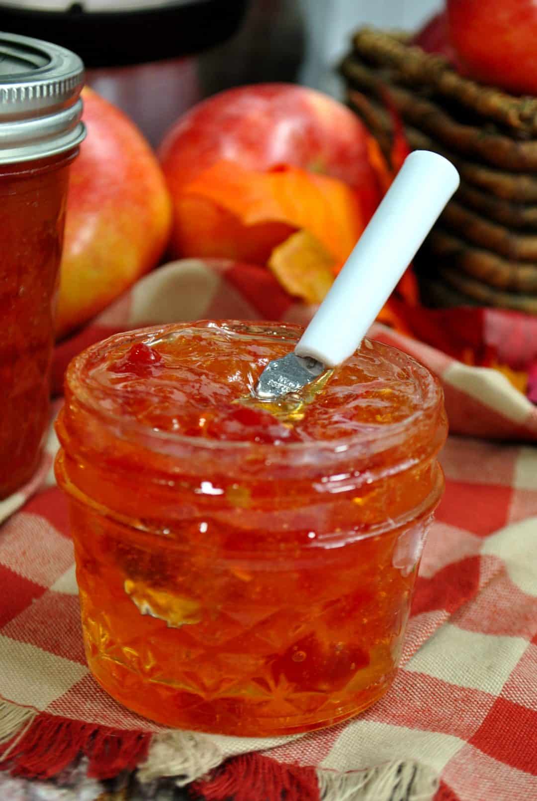 Instant Pot Apple Pepper Jelly Recipe - Sweet Pea's Kitchen