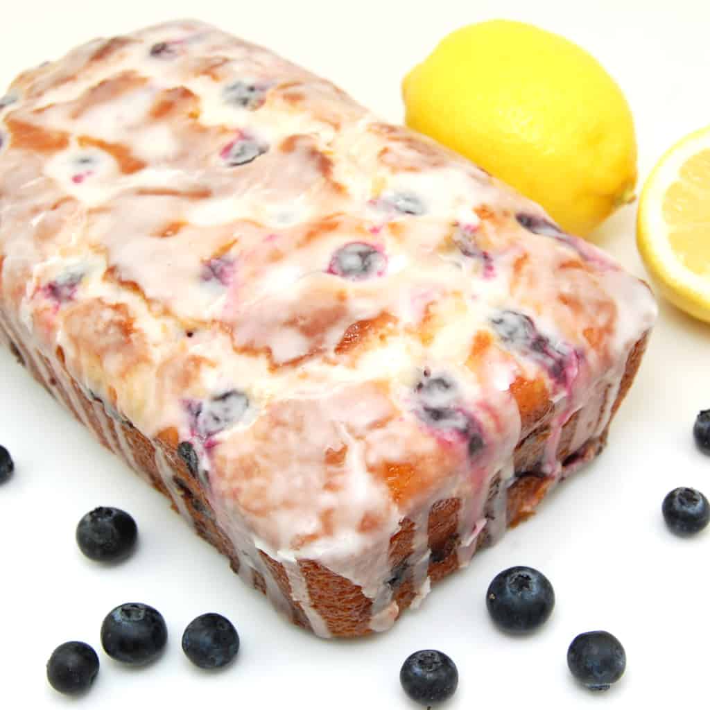 Zingy Lemon-Blueberry Yogurt Loaf 