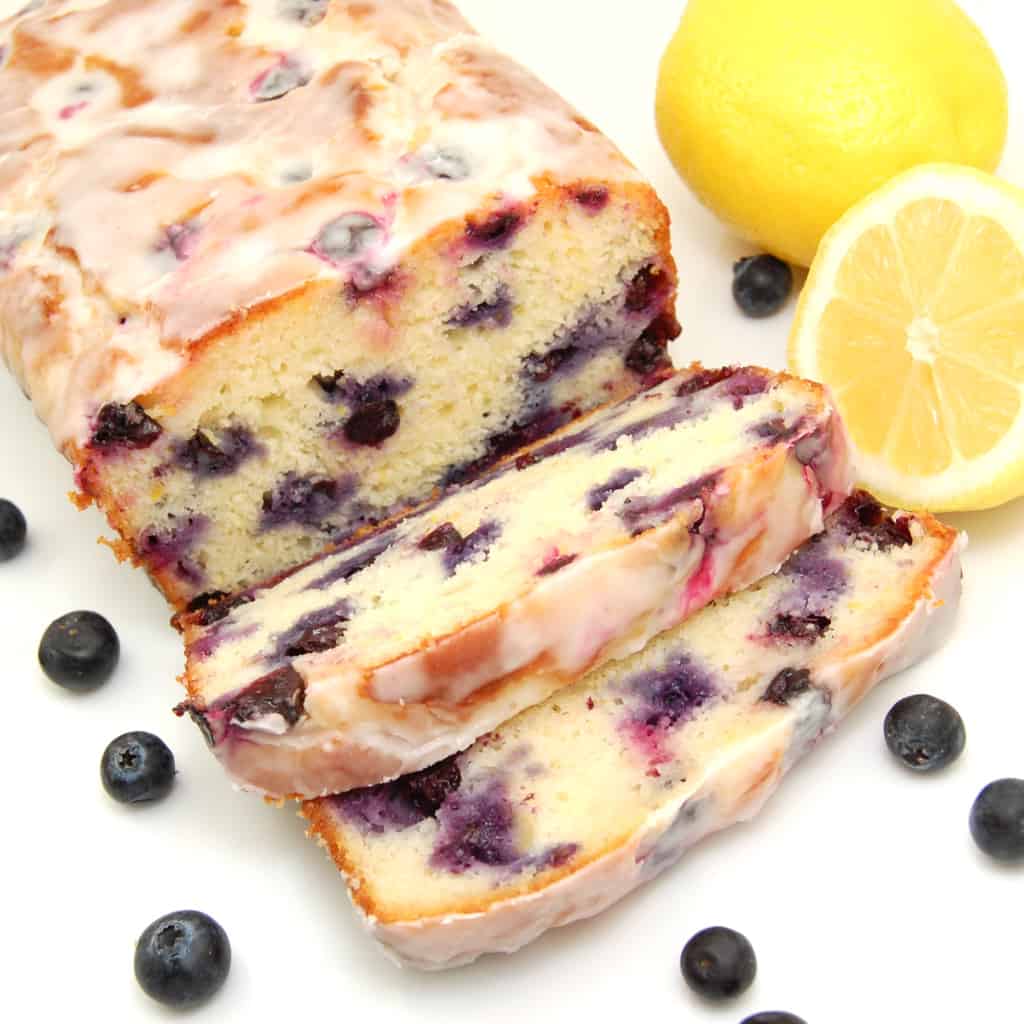 lemon blueberry loaf