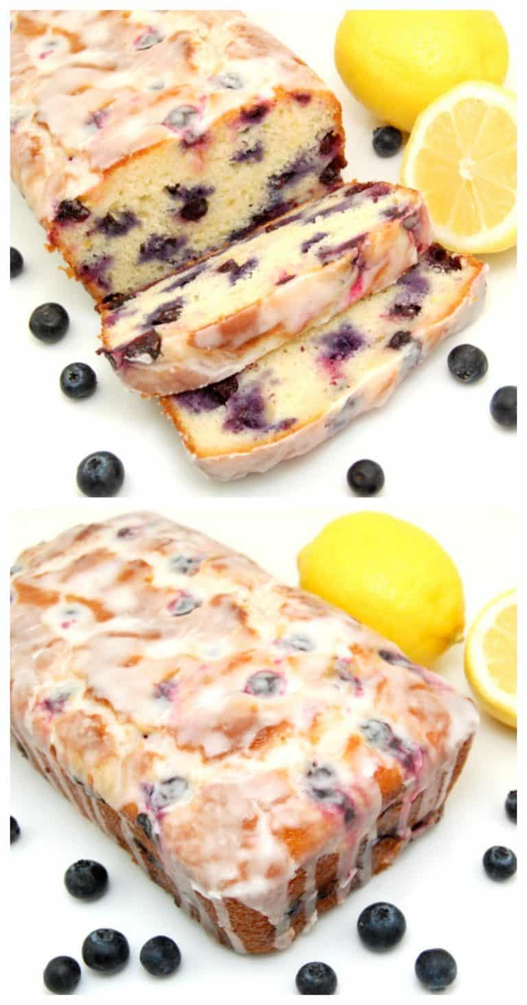 Easy Lemon Blueberry Bread Loaf - Sweet Pea's Kitchen