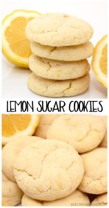 Soft Homemade Lemon Sugar Cookies Recipe | Sweet Pea's Kitchen