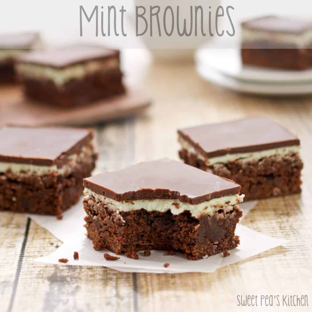 Easy Chocolate Mint Brownies From Scratch Sweet Pea's Kitchen