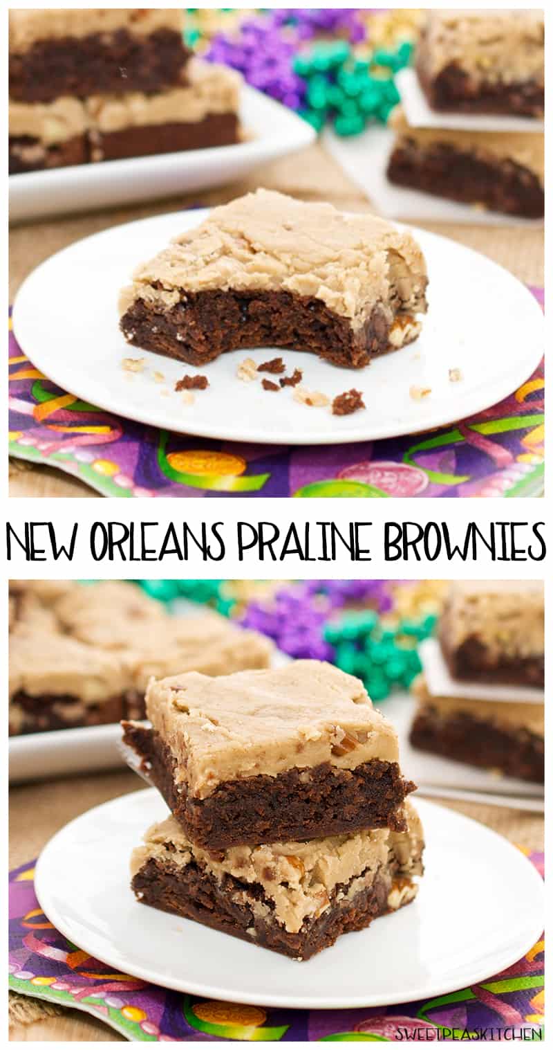 New Orleans Praline Brownies