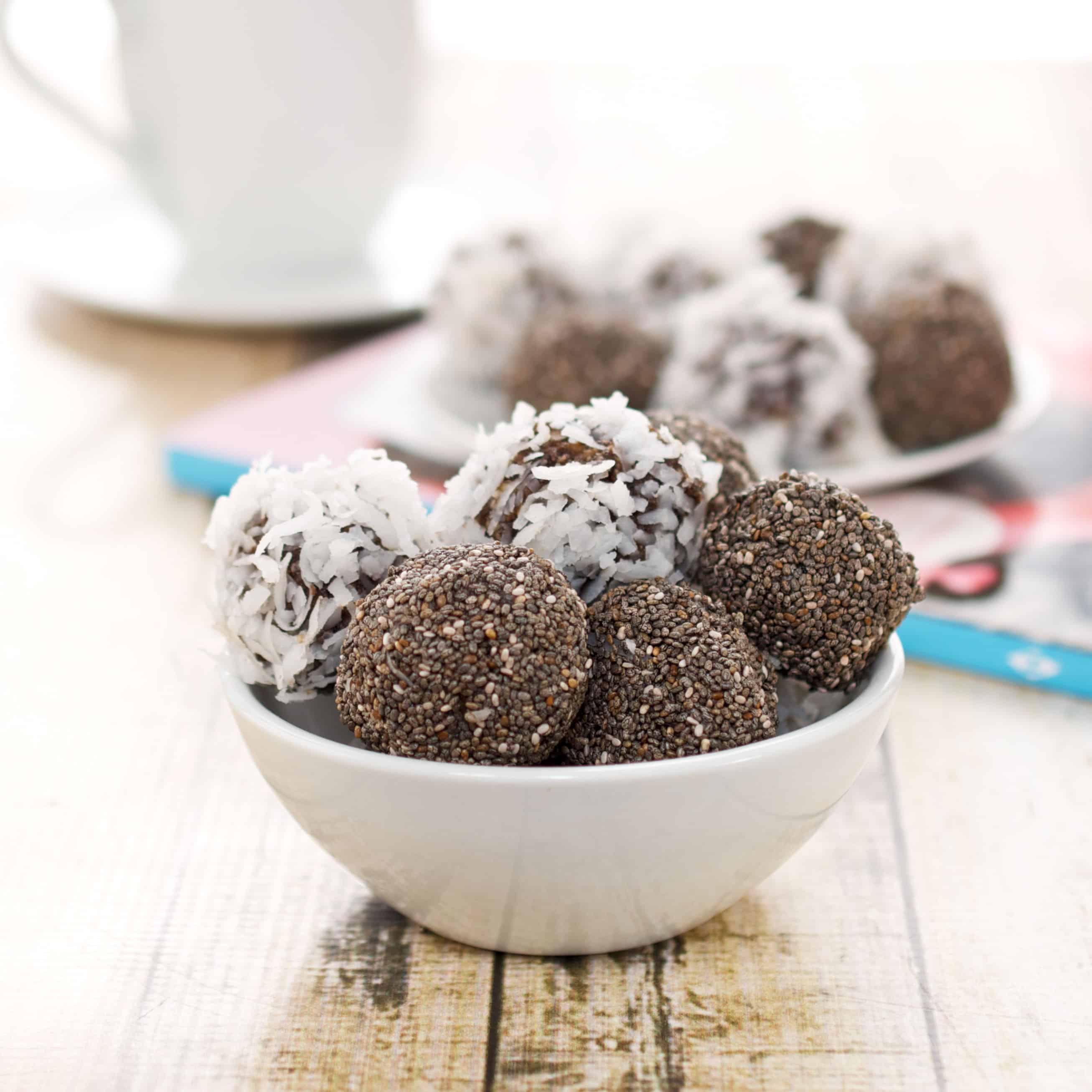 NoBake Coconut Date Balls Recipe Sweet Pea's Kitchen