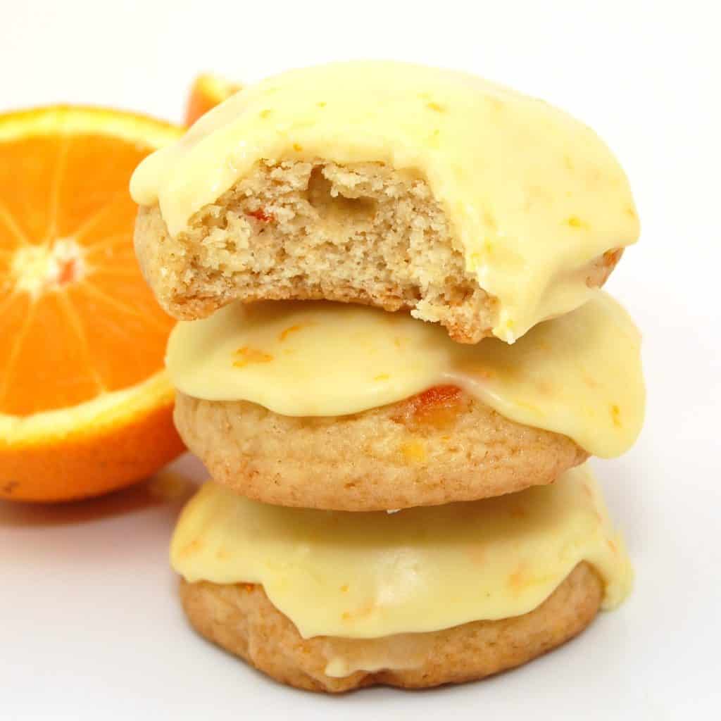 Orange Marmalade Cookies with Fresh Orange Icing - Sweet Pea's Kitchen