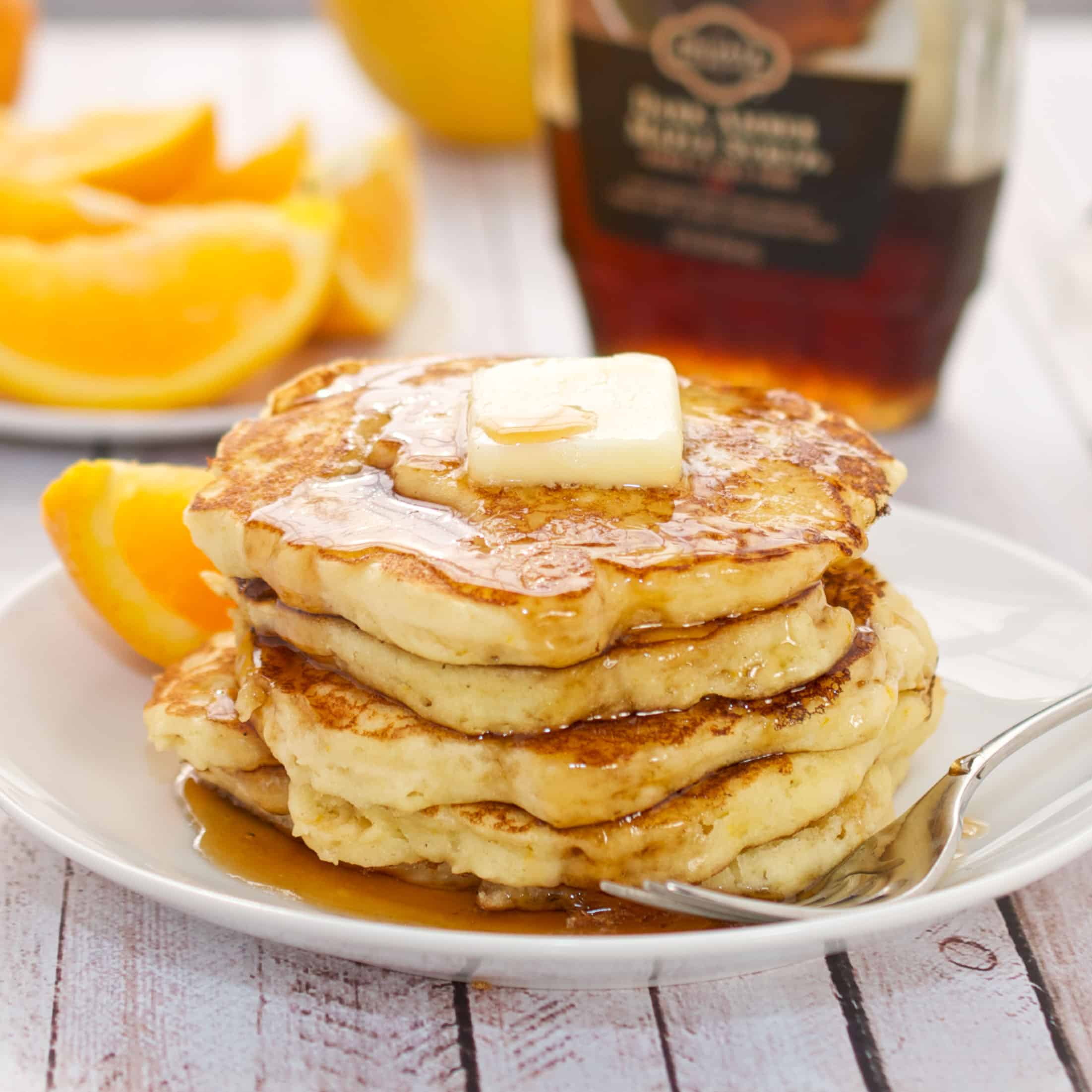 Easy Orange Ricotta Pancakes Classic Breakfast Recipe