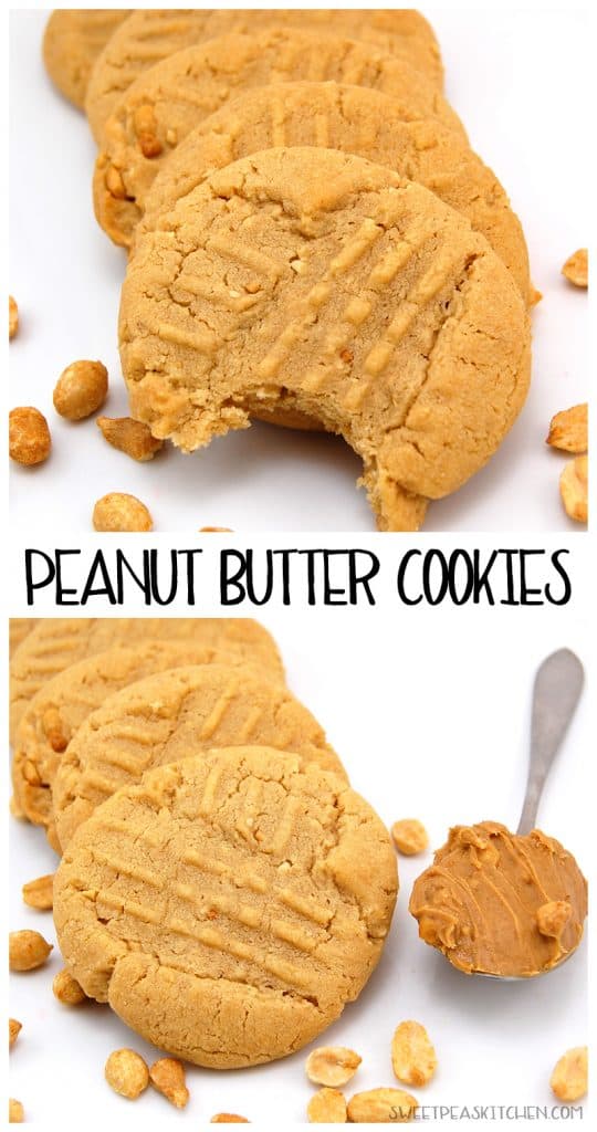 Peanut Butter Cookies - Sweet Pea's Kitchen