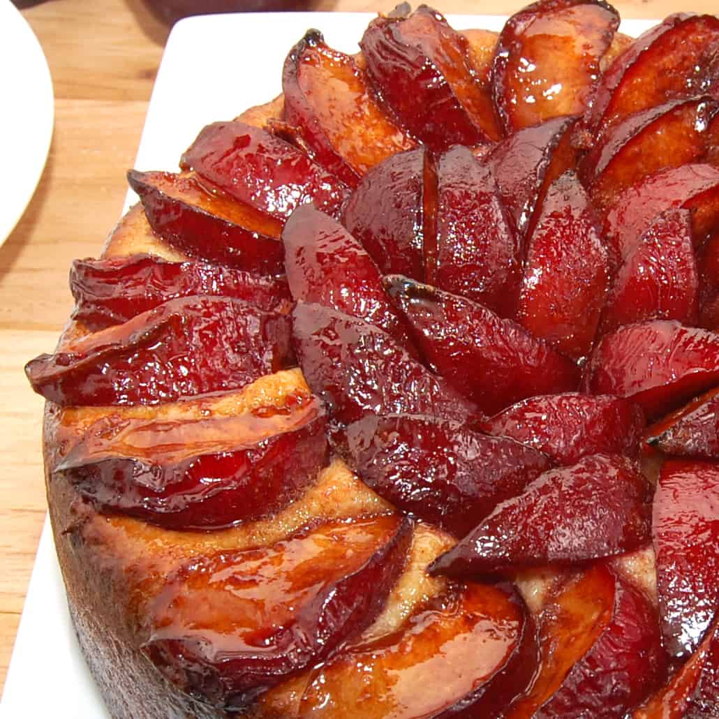 Fluffy Plum Upside-Down Cake – aime & mange