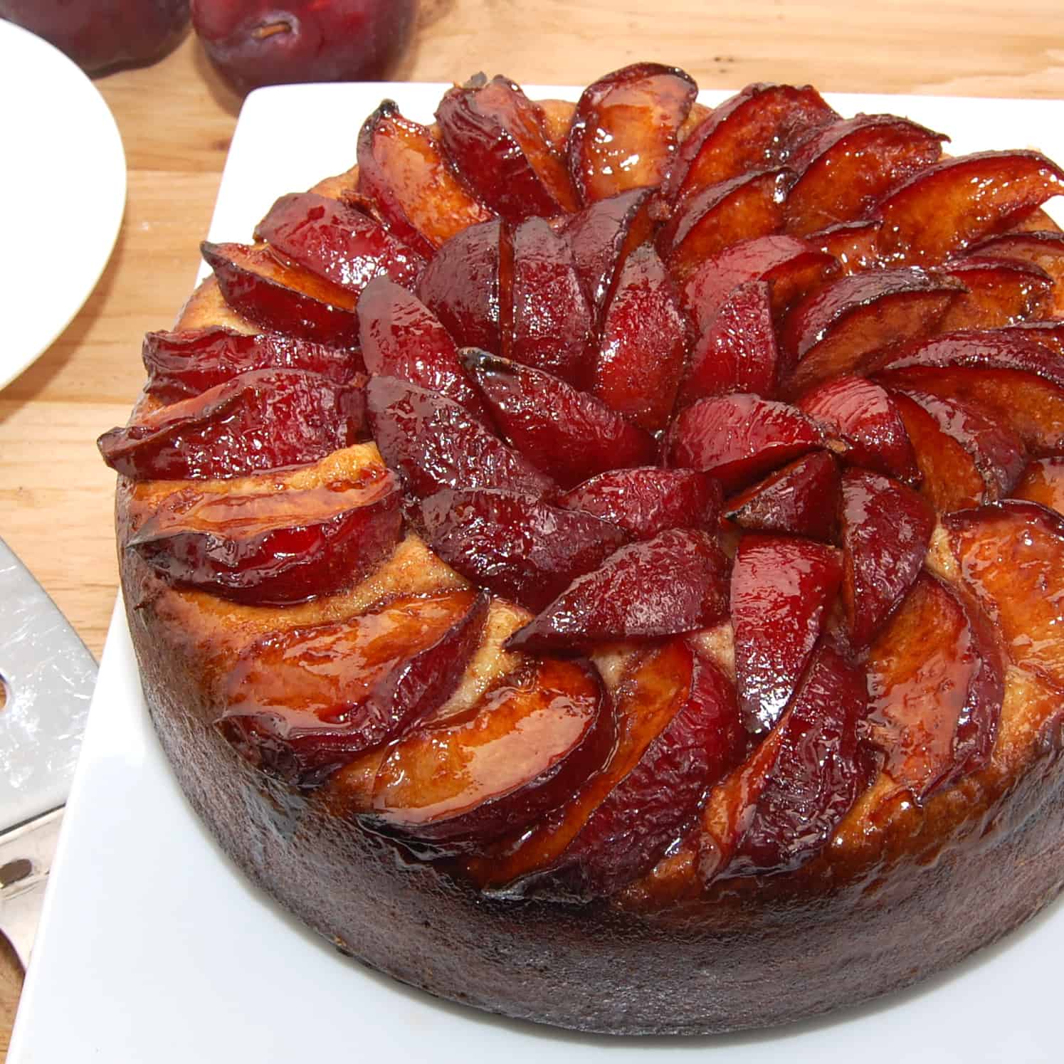 German Plum Cake (Zwetschgenkuchen)