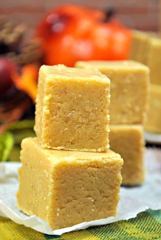 Pumpkin Spice Easy Fudge Recipe - Sweet Pea's Kitchen