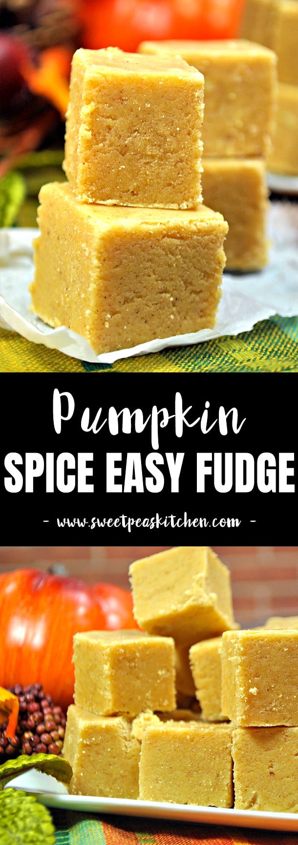 Pumpkin Spice Easy Fudge Recipe