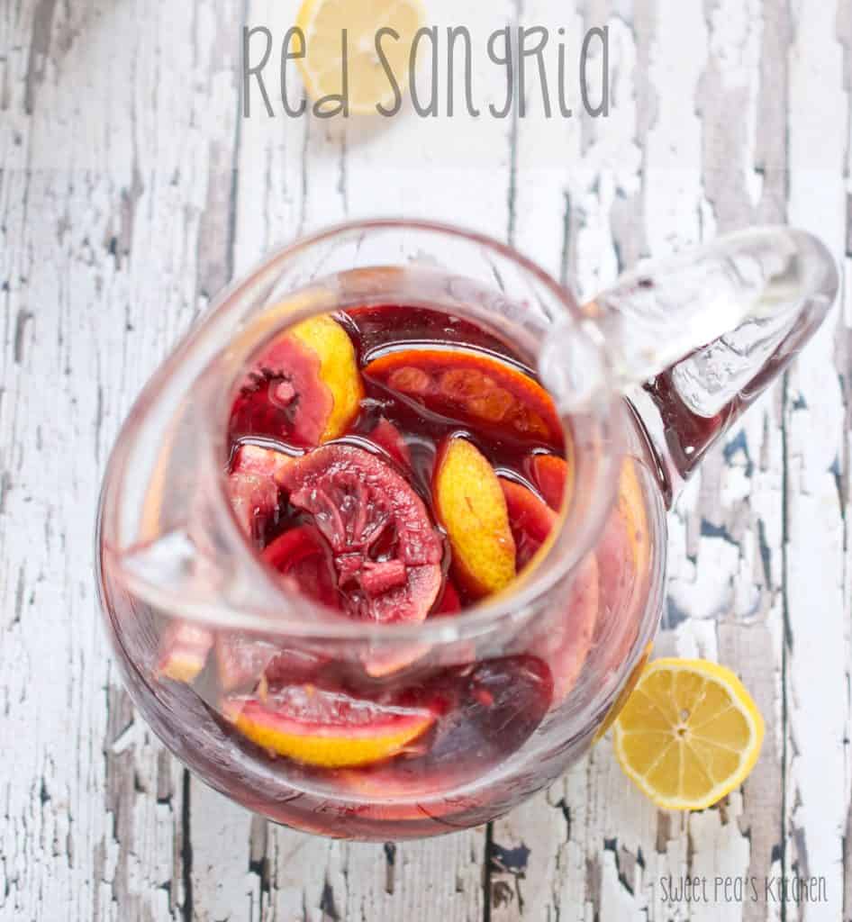 Red Sangria - Sweet Pea's Kitchen