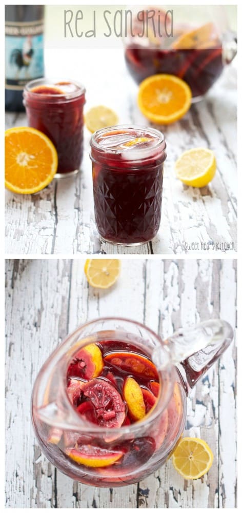 Fruity Red Wine Sangria - Aberdeen's Kitchen