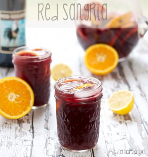 Red Sangria - Shake Drink Repeat