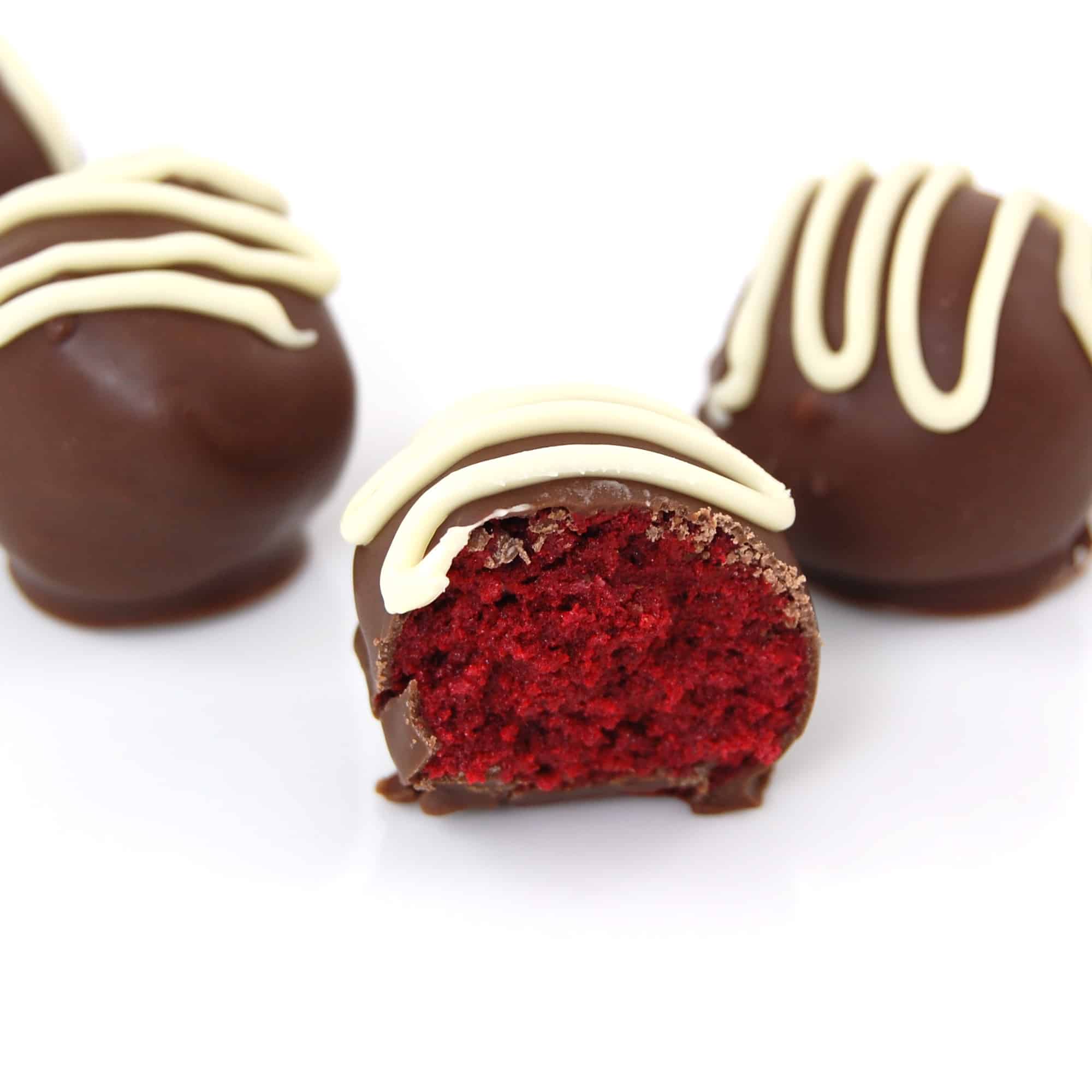 Red Velvet Cake Balls - Sweet Pea's Kitchen