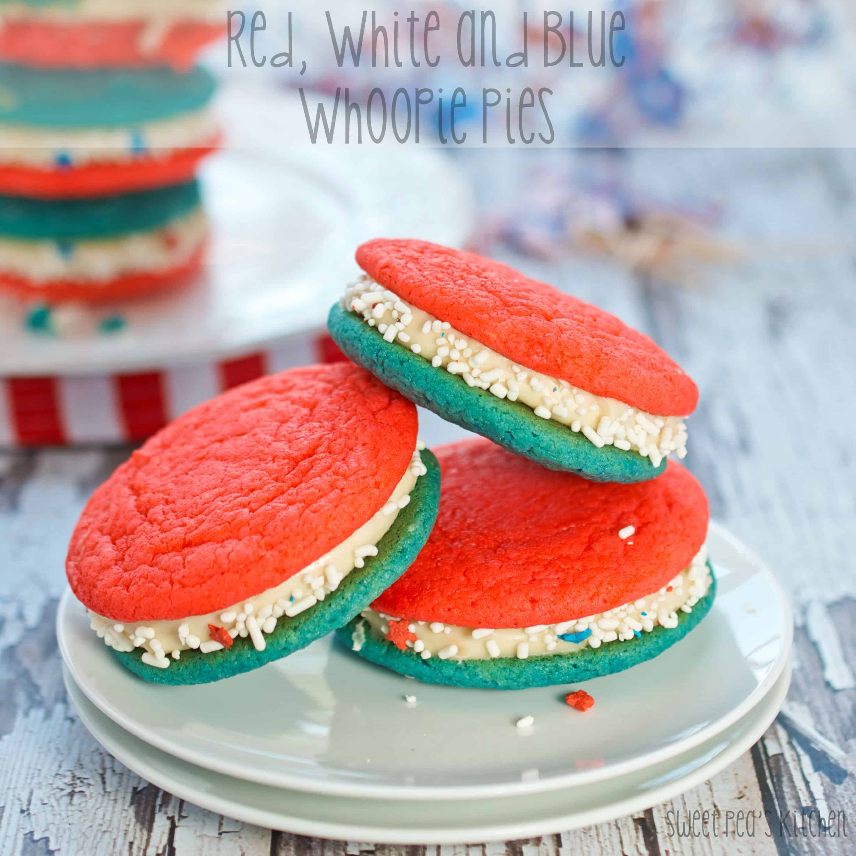 stack of cake mix whoopie pies