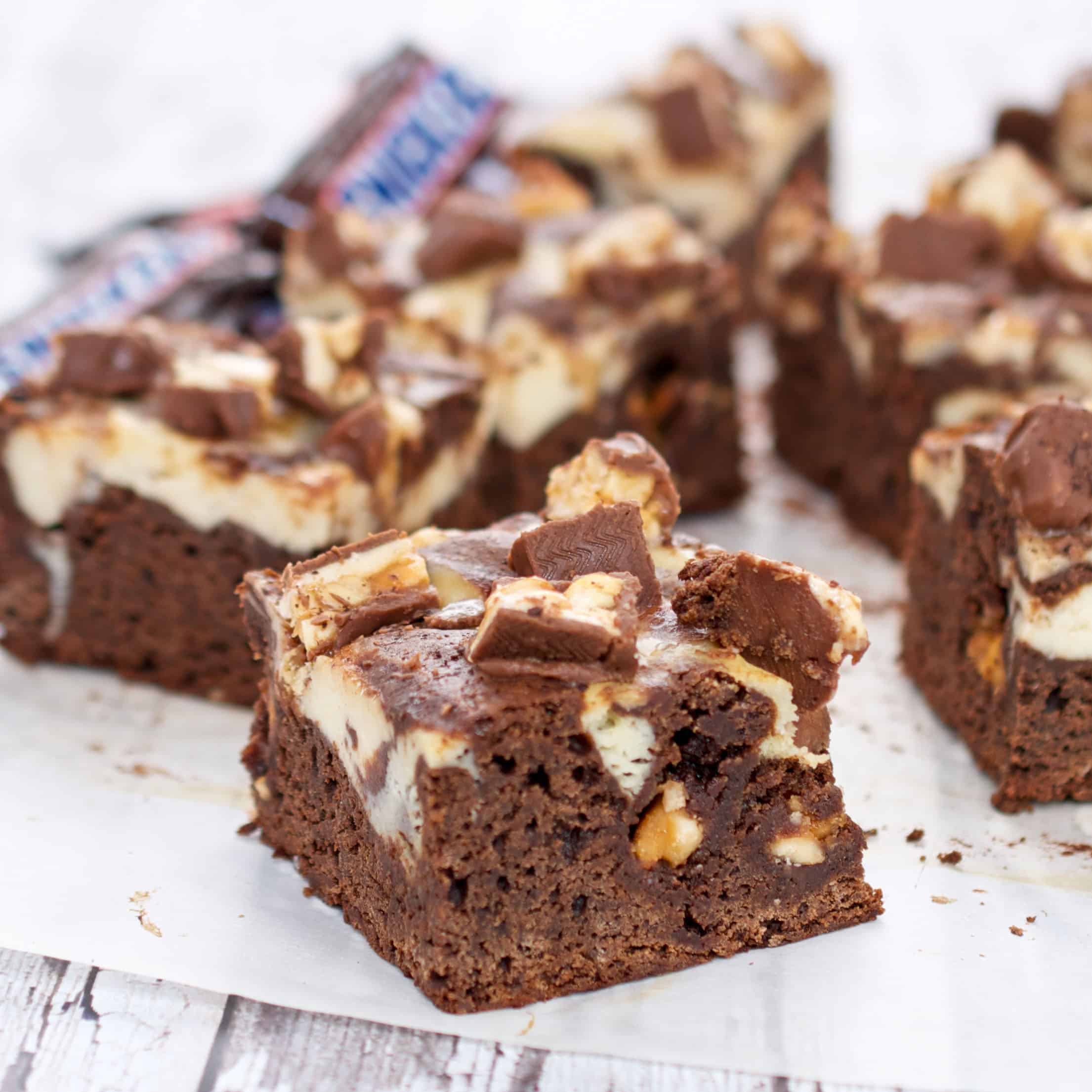 cheesecake brownie recipe ready to eat