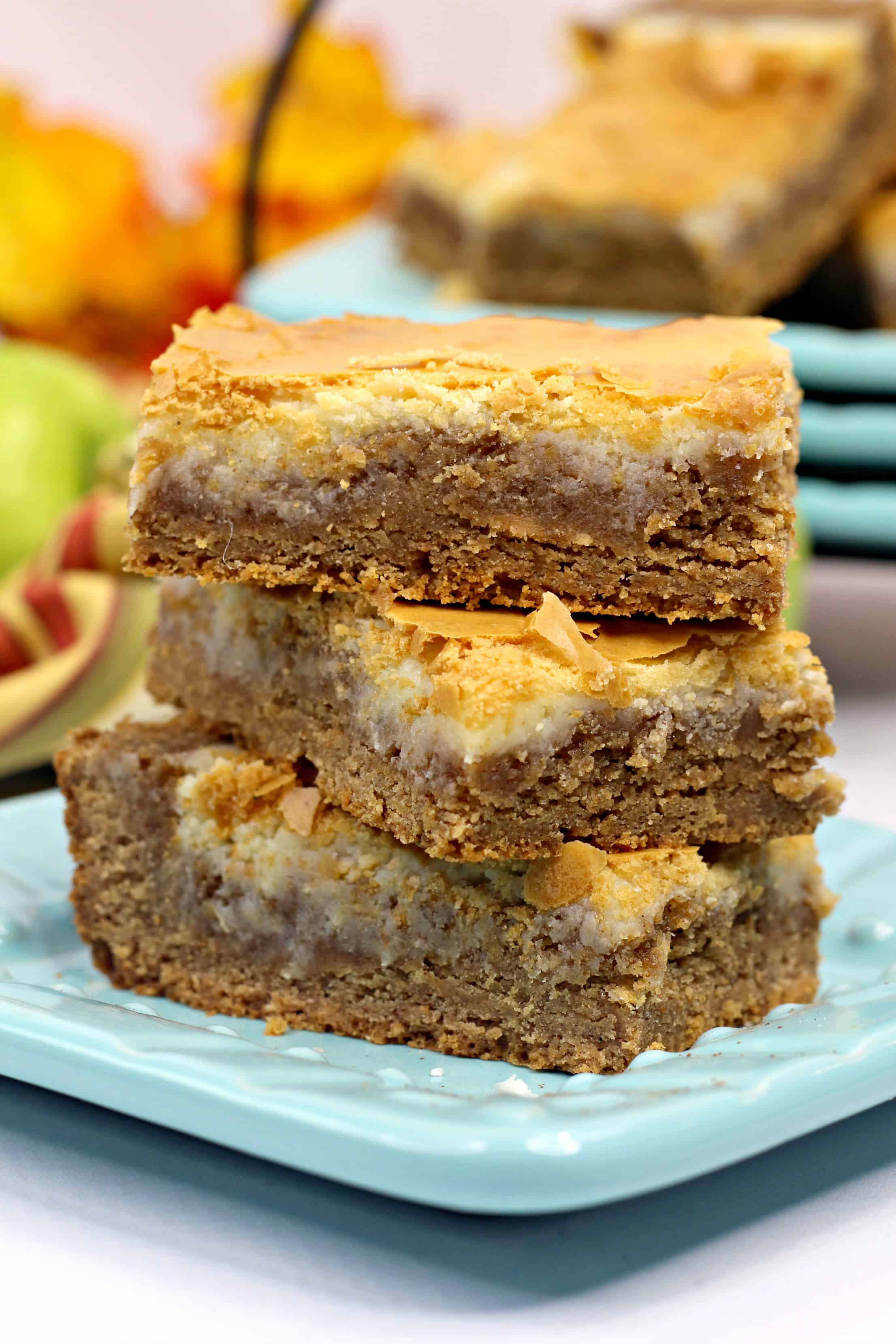 Spice Cake Cheesecake Bars Recipe