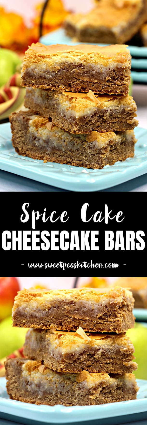 Spice Cake Cheesecake Bars Recipe