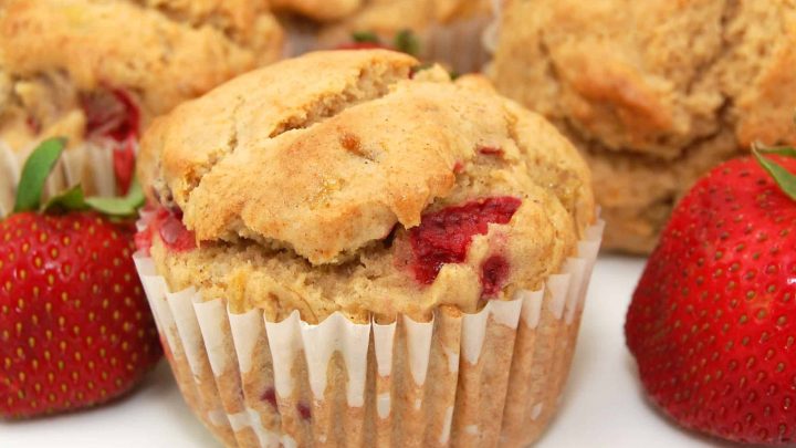 Strawberry Banana Muffins Sweet Pea S Kitchen