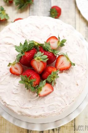 Strawberry Dream Layer Cake