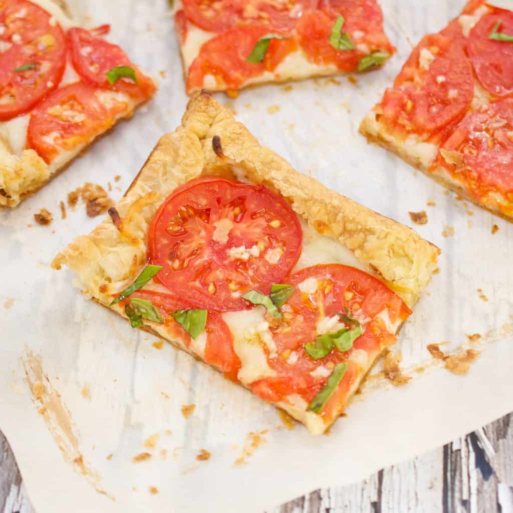 Savory Tomato Tart Recipe With Mozzarella | Sweet Pea's Kitchen