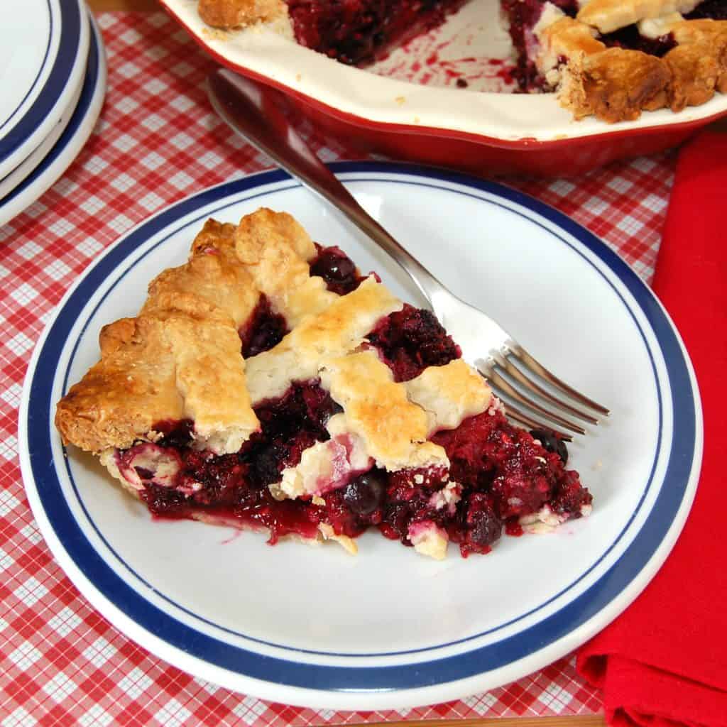 Triple Berry Pie Sweet Pea's Kitchen