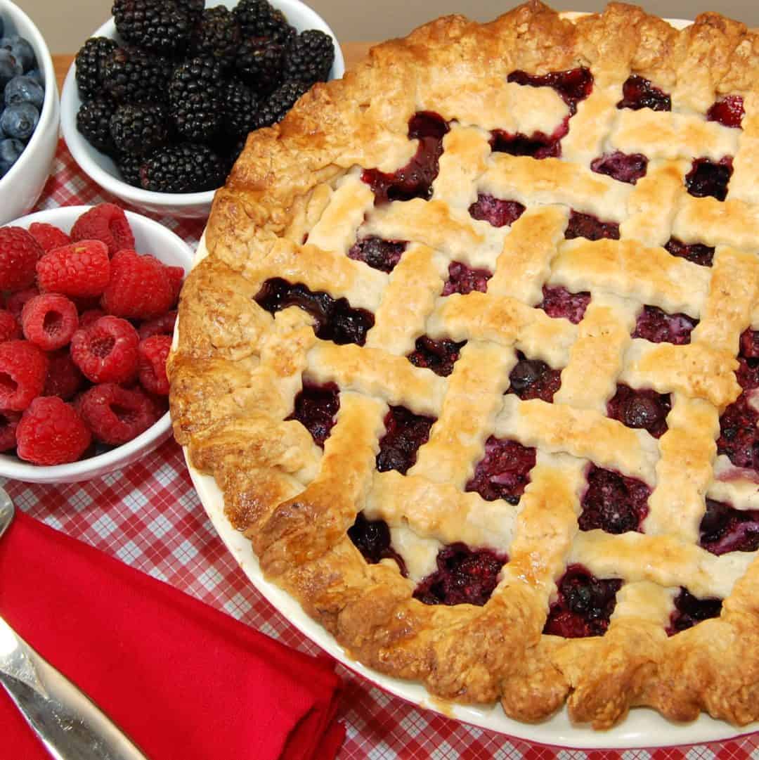 Triple Berry Pie Sweet Pea's Kitchen