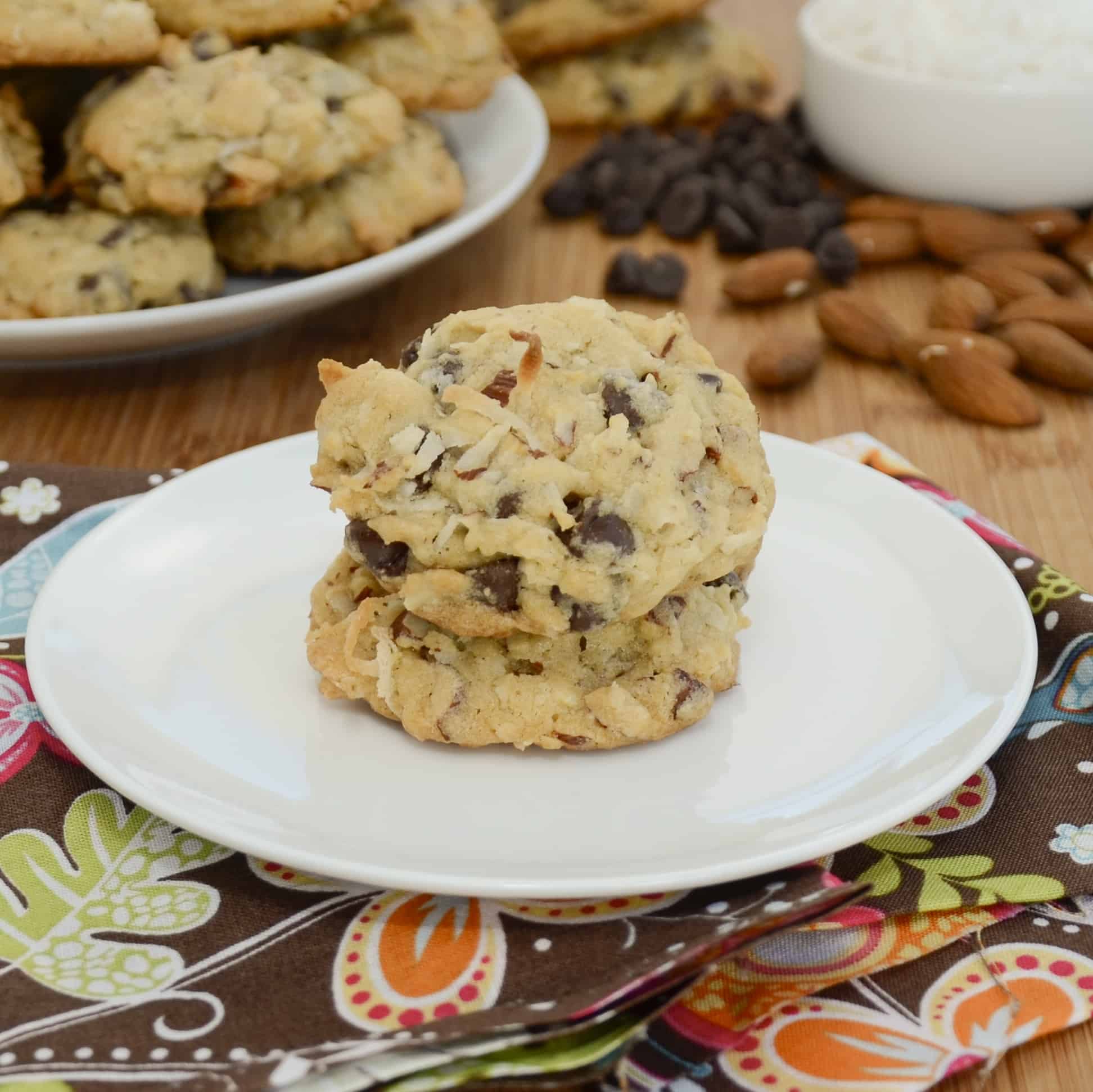 almond joy cookies tasty recipes