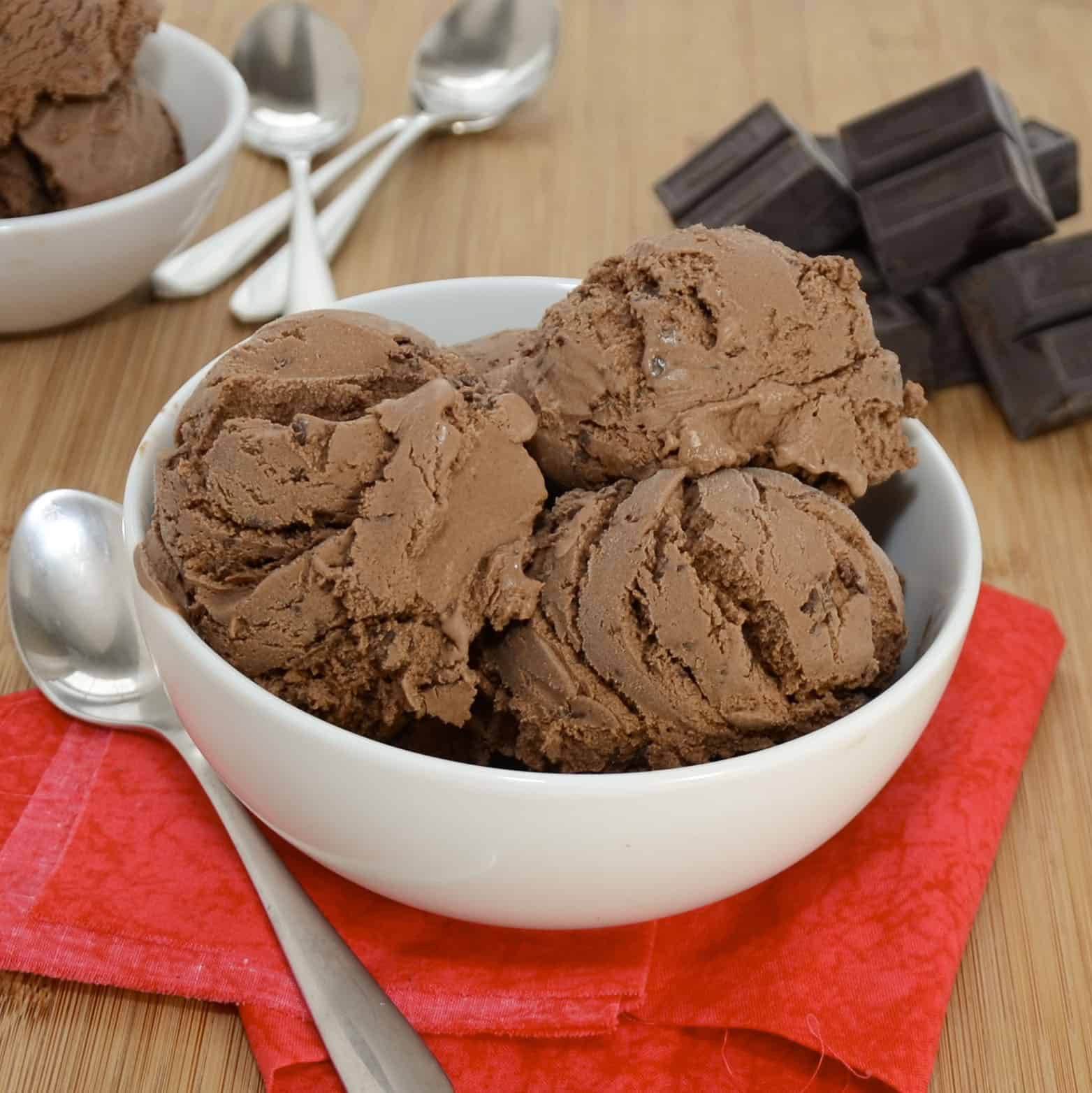 Double Chocolate Chip Ice Cream - Sweet Pea's Kitchen