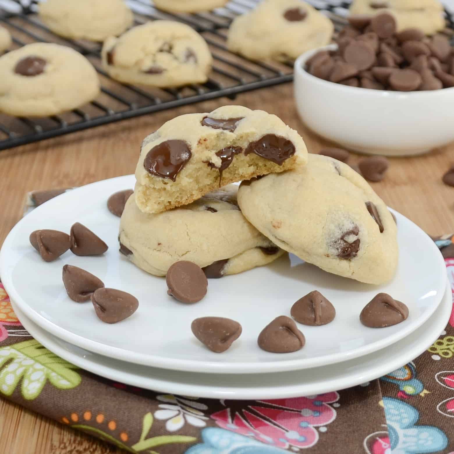 chocolate cookies with cornstarch