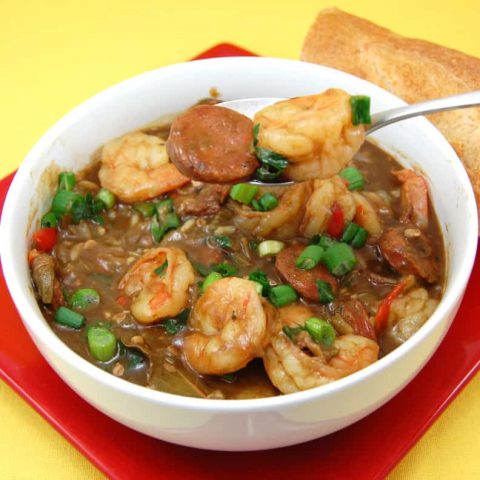 Creole-Style Shrimp and Sausage Gumbo - Sweet Pea's Kitchen