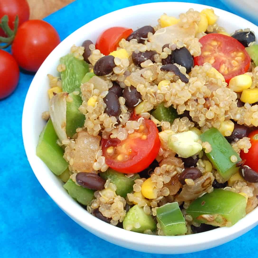Quinoa and Black Bean Salad - Sweet Pea's Kitchen