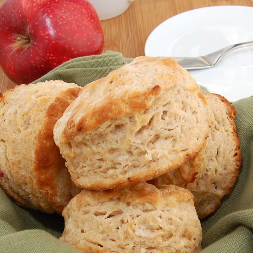 Spiced Apple Buttermilk Biscuits Sweet Pea's Kitchen