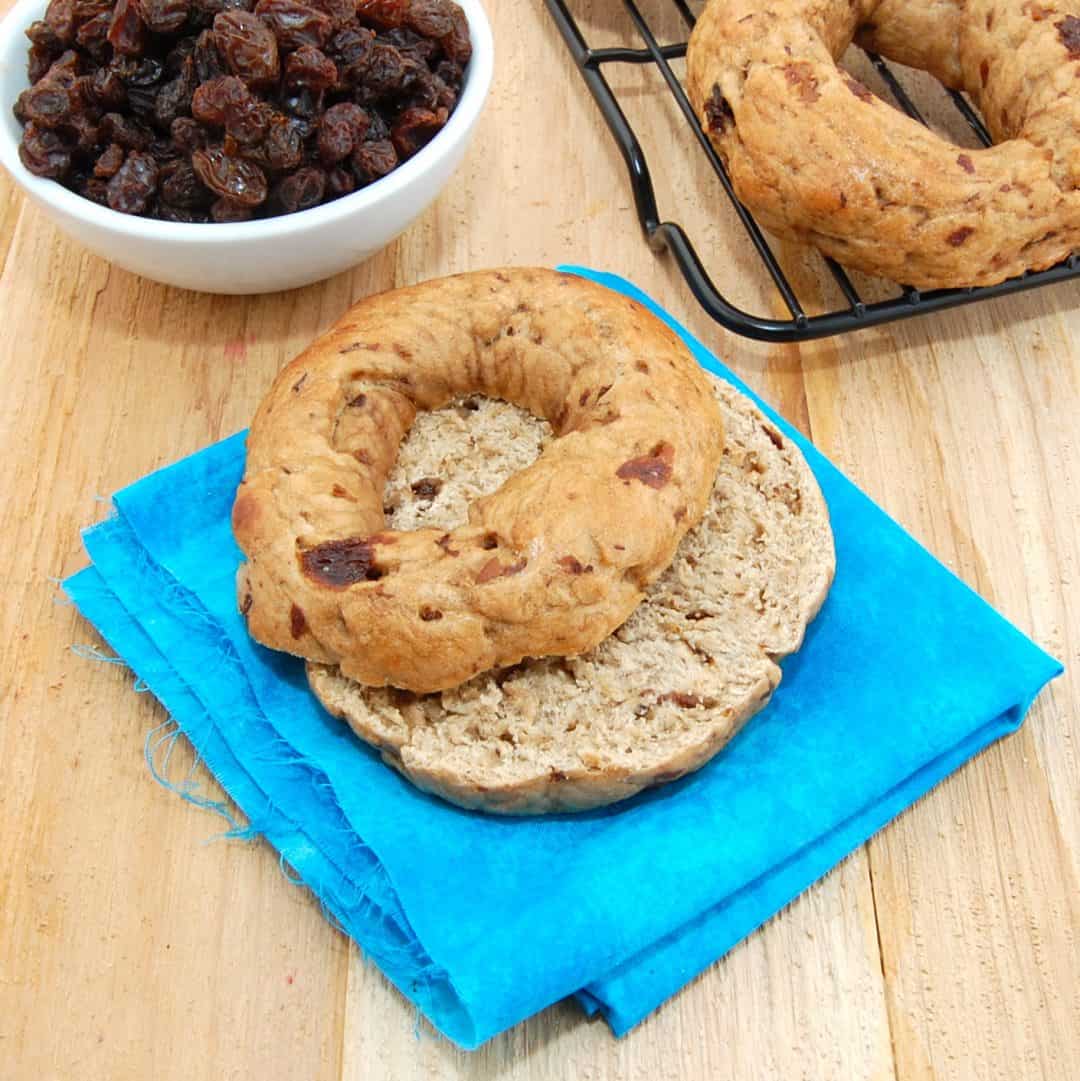Cinnamon Raisin Bagels Sweet Pea's Kitchen