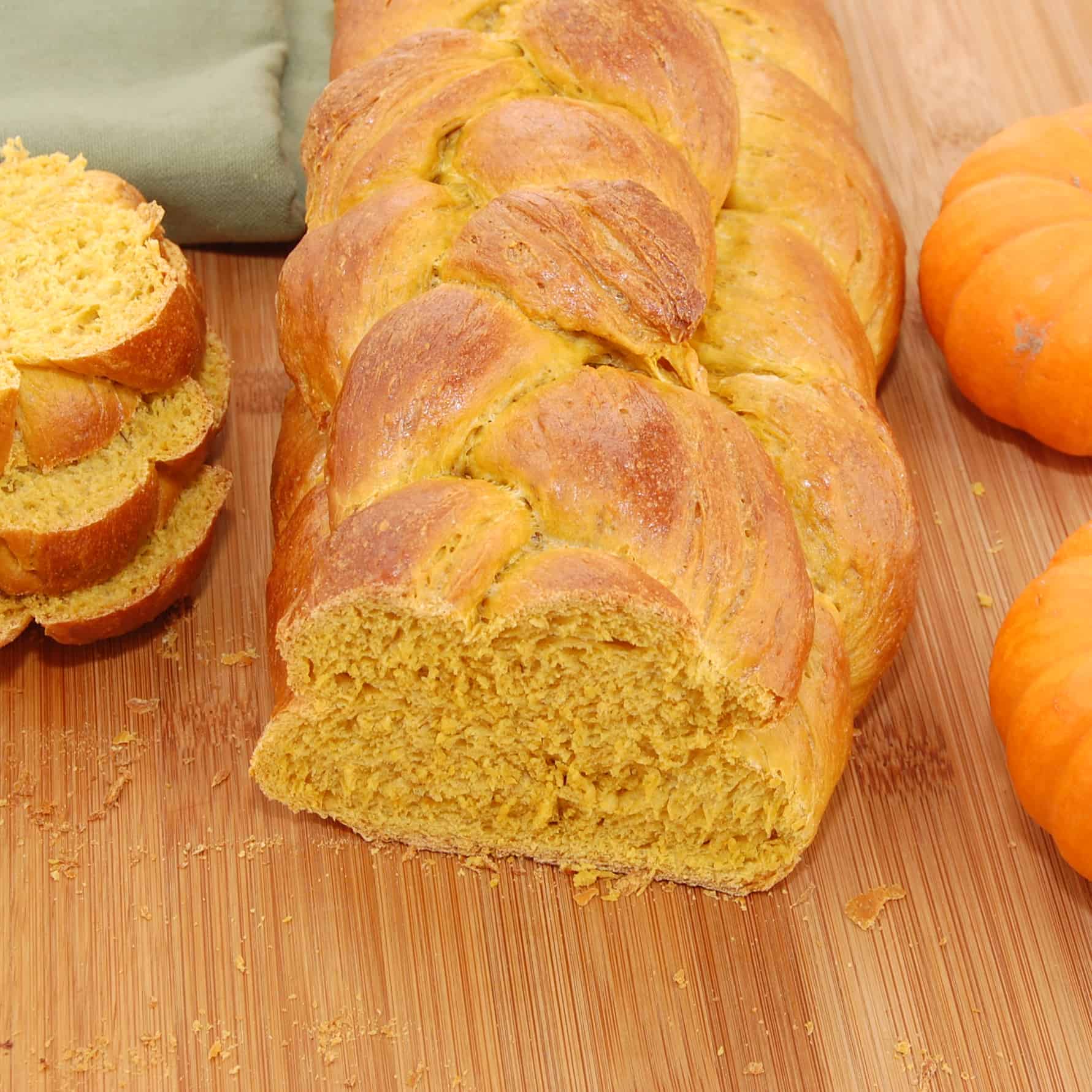 Loaf of pumpkin bread