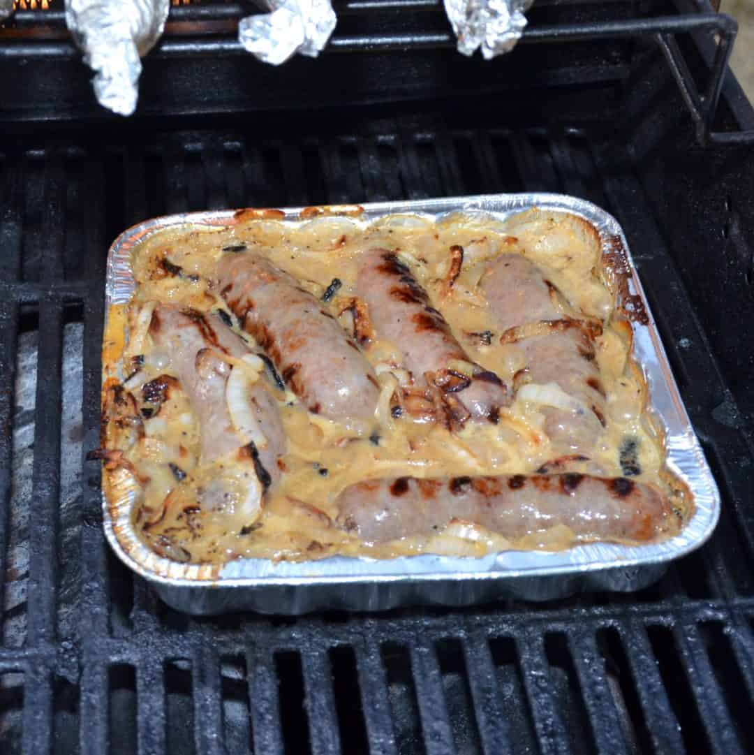 Easiest Method for How to Grill Brats in Beer on a Gas Grill