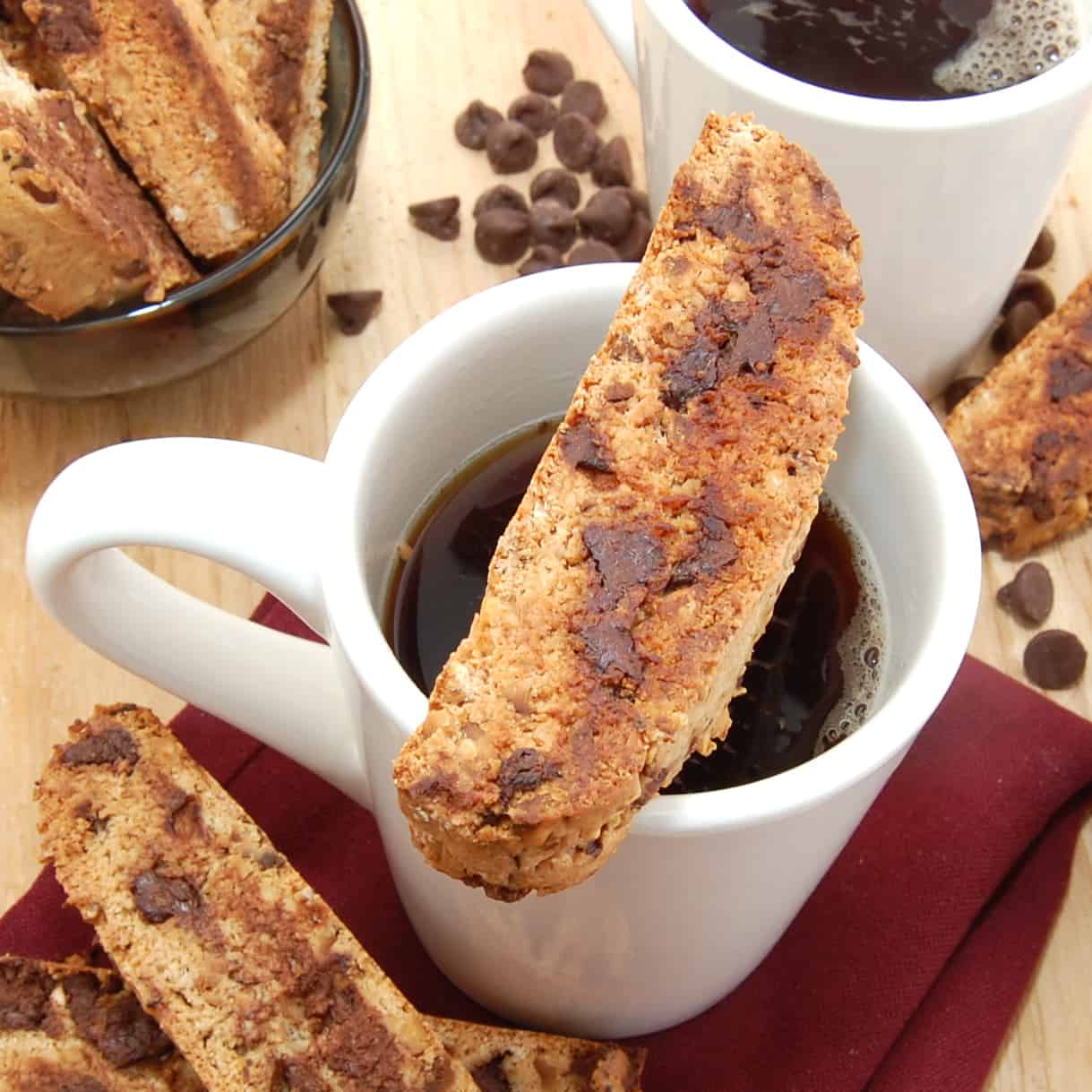 Maple Pecan Biscotti - Sweet Cs Designs