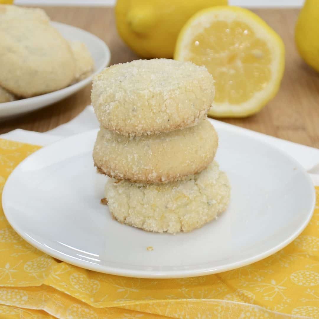 Lemon Poppy Seed Sugar Cookies - Sweet Pea's Kitchen