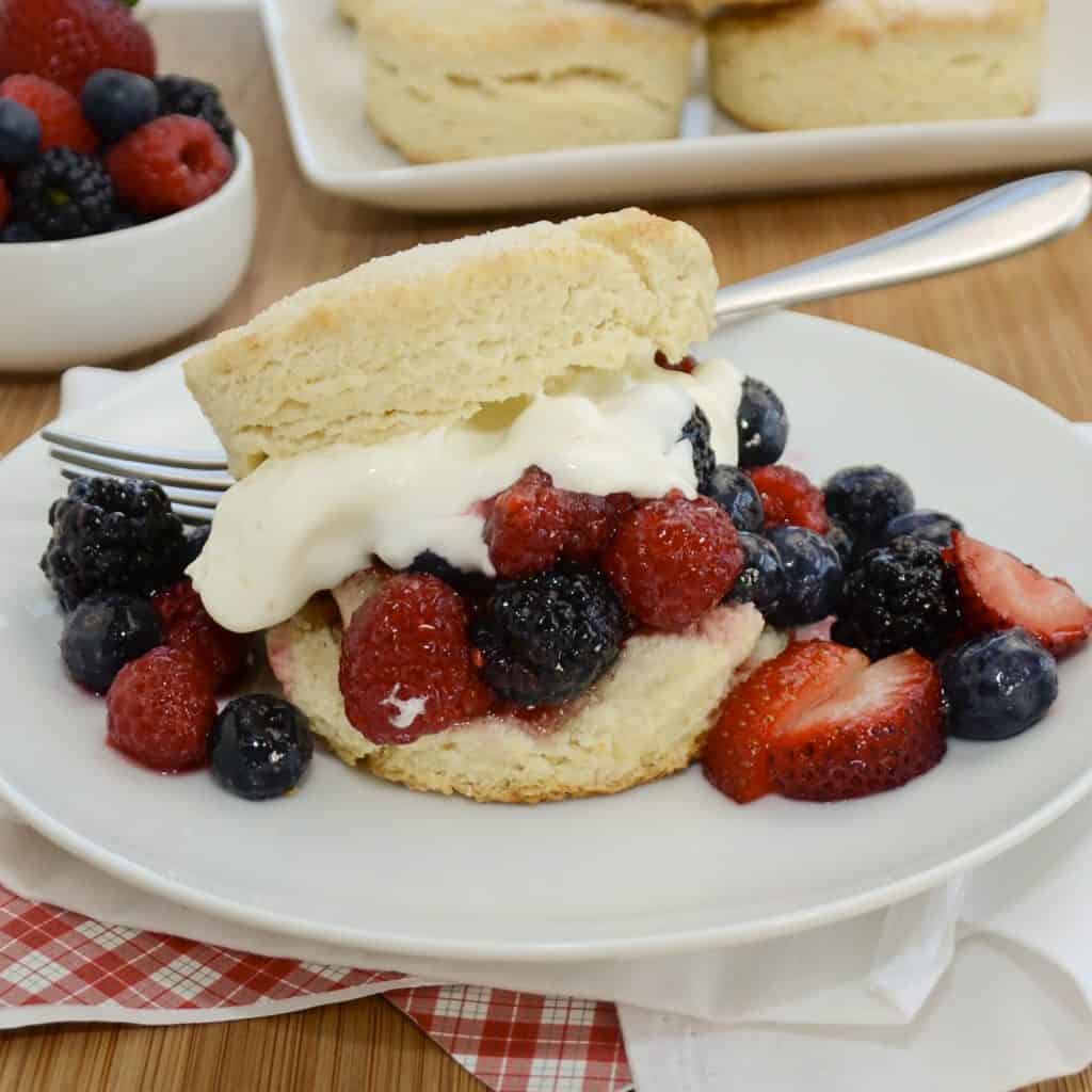 Mixed Berry Shortcake Recipe - Sweet Pea's Kitchen