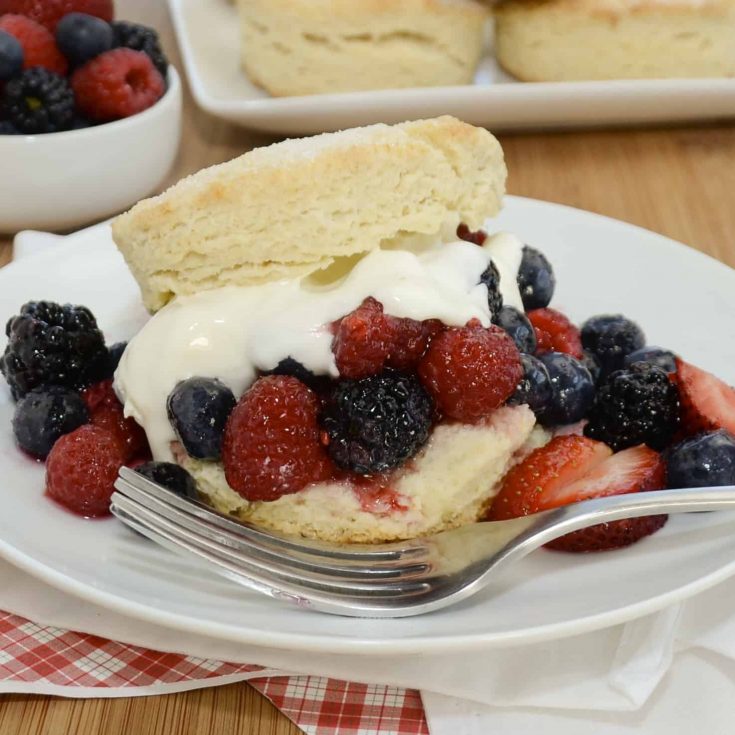 Mixed Berry Shortcake Recipe - Sweet Pea's Kitchen