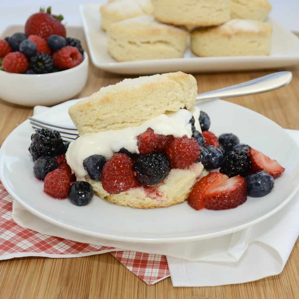 Mixed Berry Shortcake Recipe - Sweet Pea's Kitchen