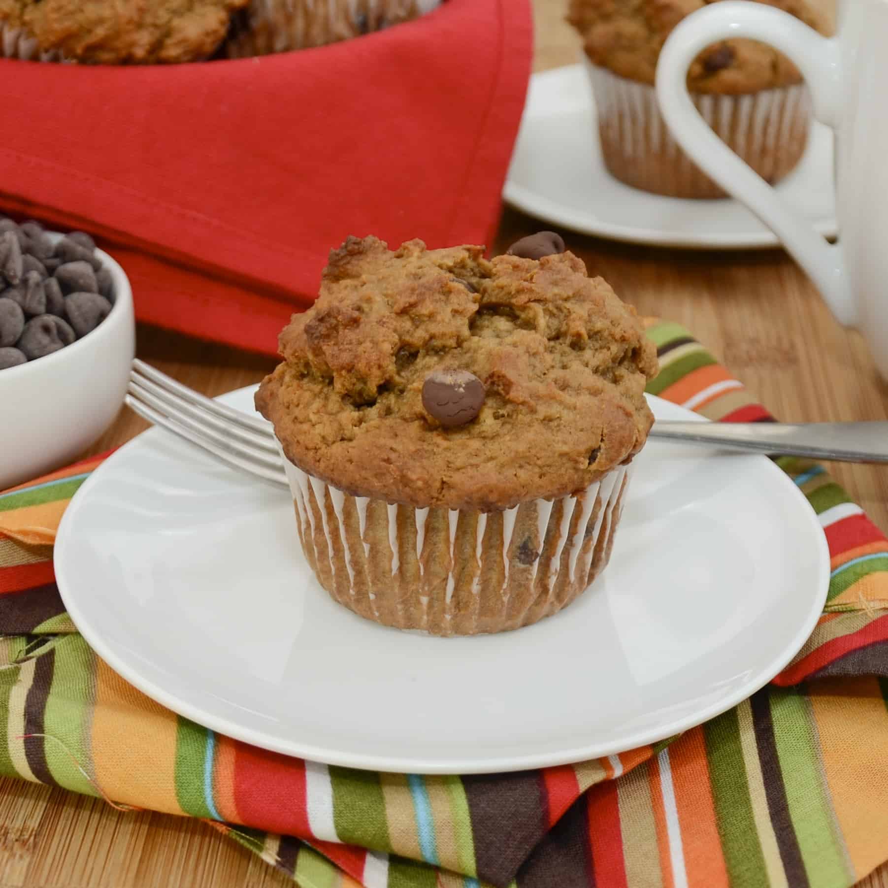 mocha chip muffins, chocolate muffins, coffee muffins