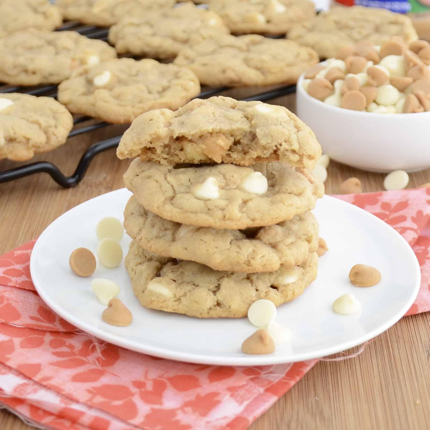 White Chocolate Chip Cookies - Cookies for Days