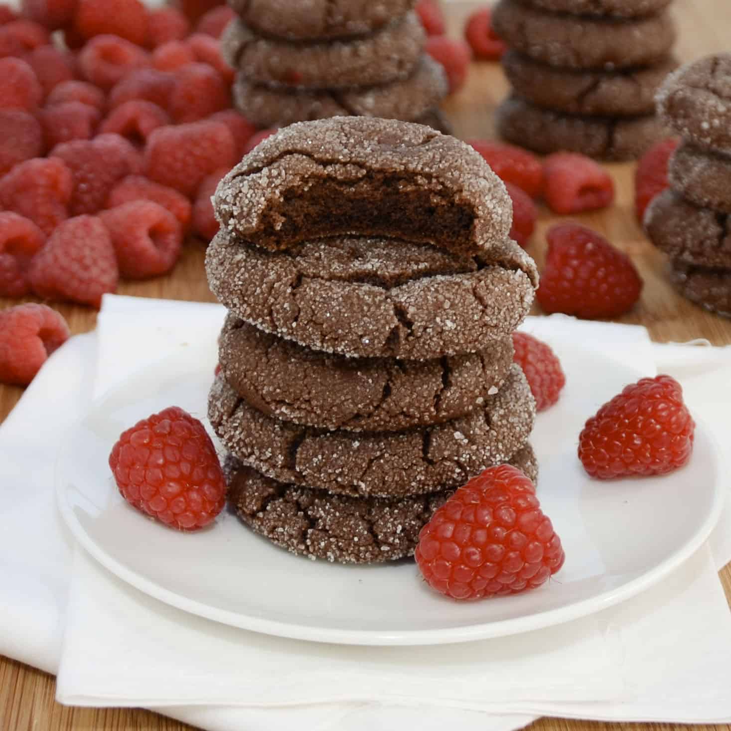 Raspberry Chocolate Cookies Sweet Pea's Kitchen