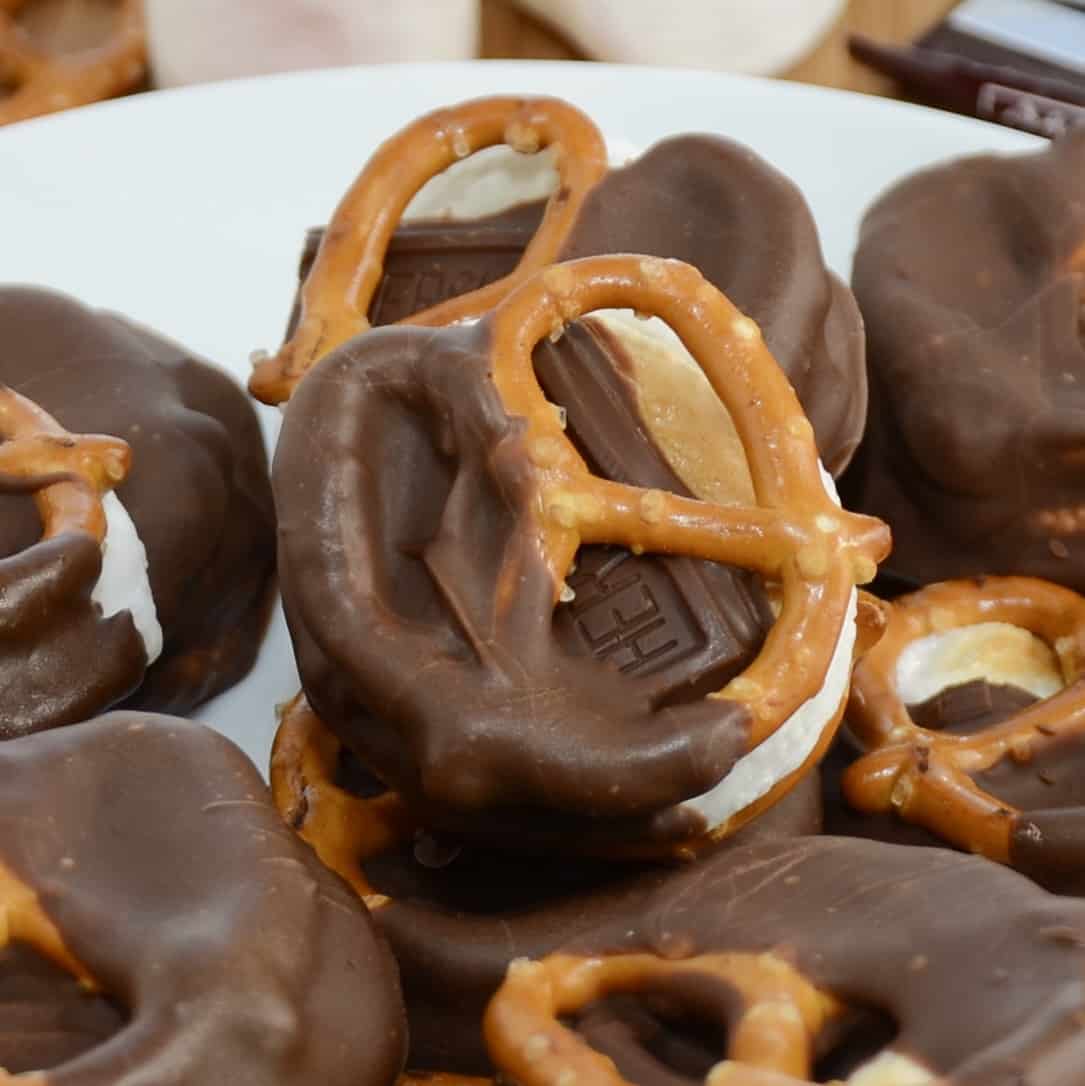 Pretzel S’Mores Bites