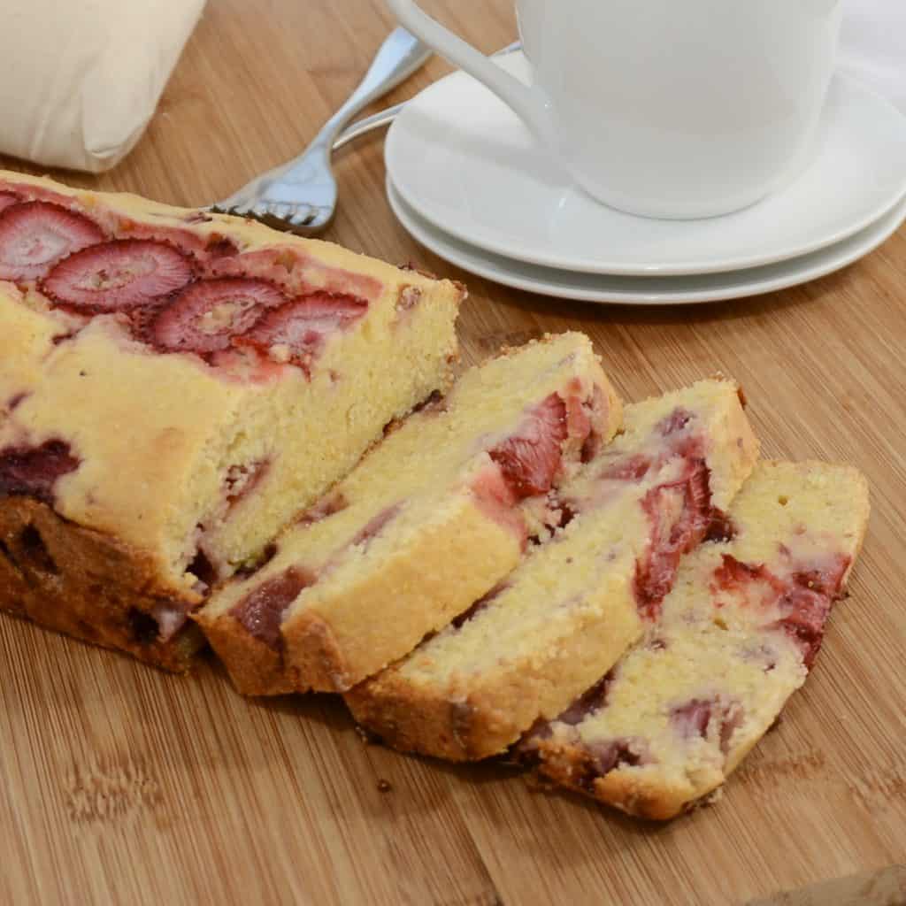 Strawberry Cornmeal Pound Cake Sweet Pea's Kitchen
