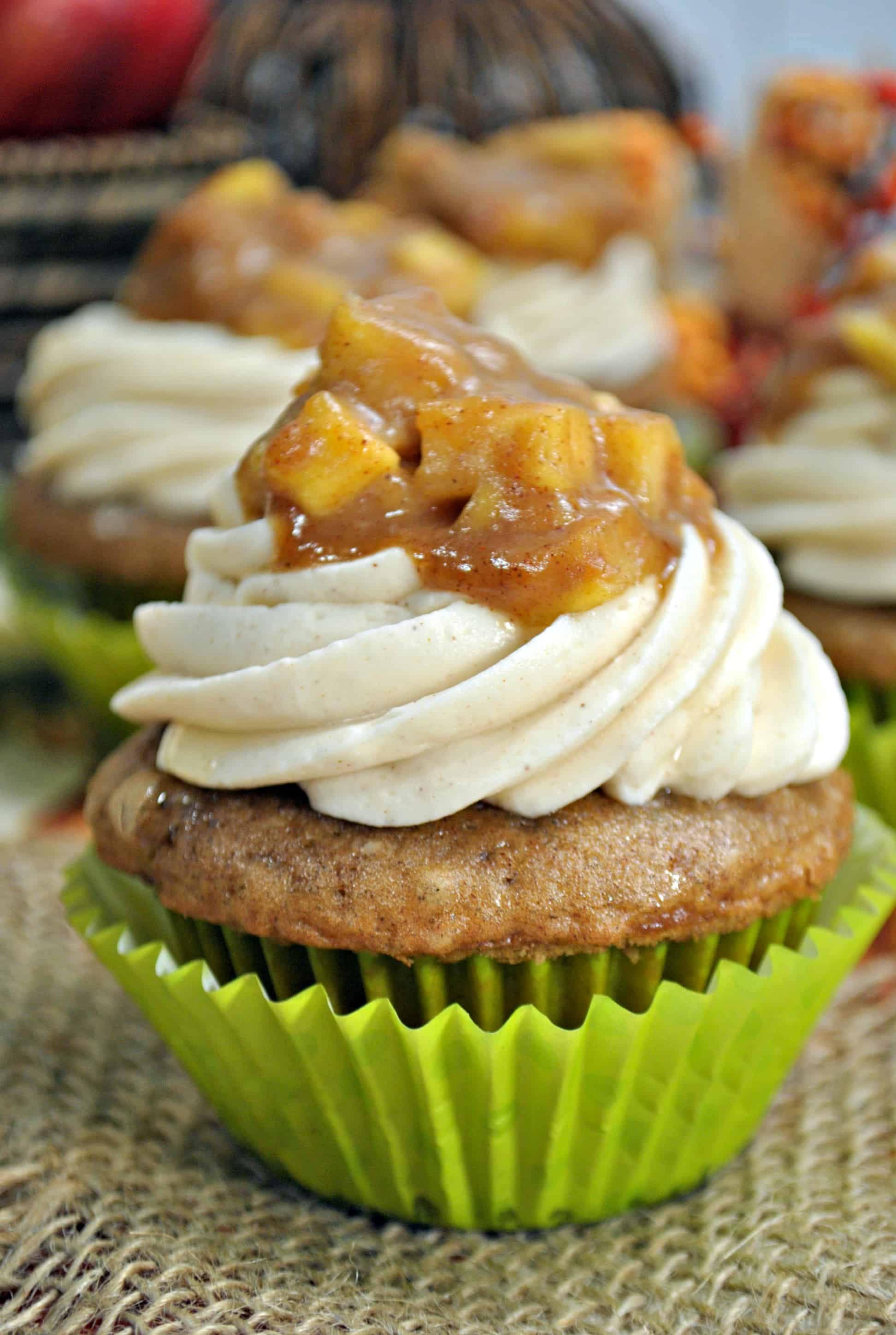 apple cupcakes