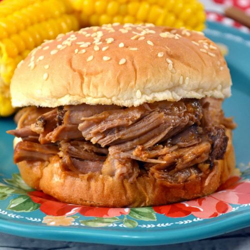 Slow Cooker Pulled Pork Sandwiches - BBQ Pulled Pork