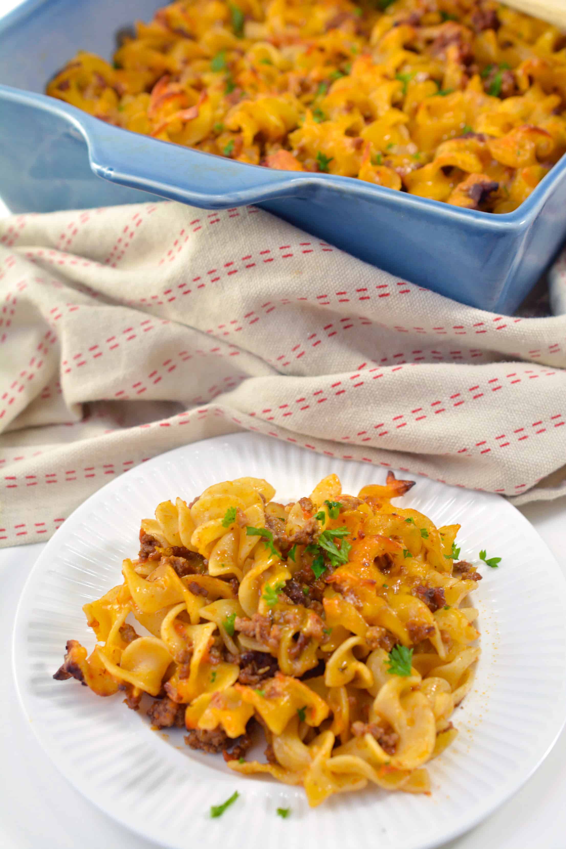 Beef Noodle Casserole Recipe Mamamia Recipes